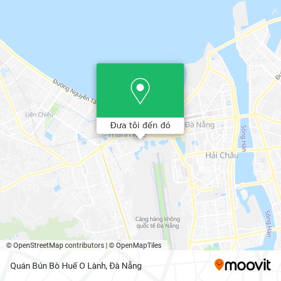 Bản đồ Quán Bún Bò Huế O Lành