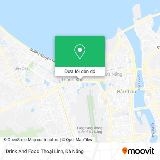 Bản đồ Drink And Food Thoại Linh