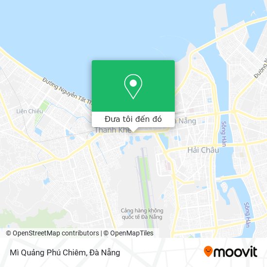 Bản đồ Mì Quảng Phú Chiêm