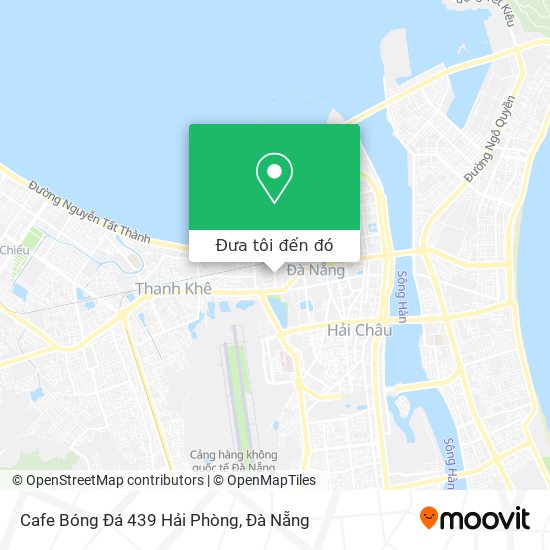 Bản đồ Cafe Bóng Đá 439 Hải Phòng