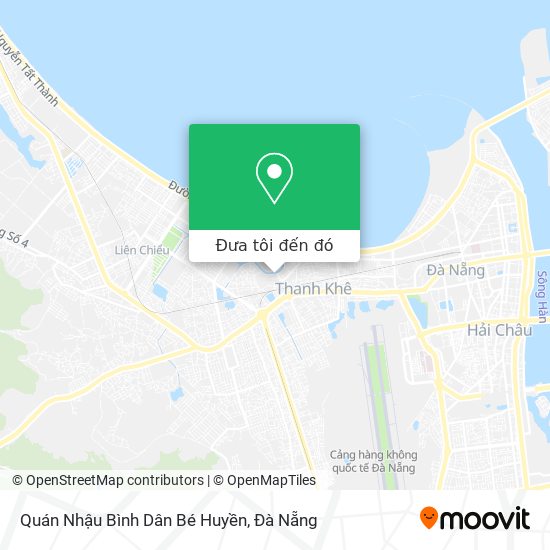 Bản đồ Quán Nhậu Bình Dân Bé Huyền
