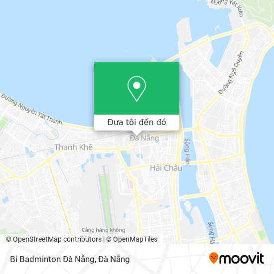 Bản đồ Bi Badminton Đà Nẵng