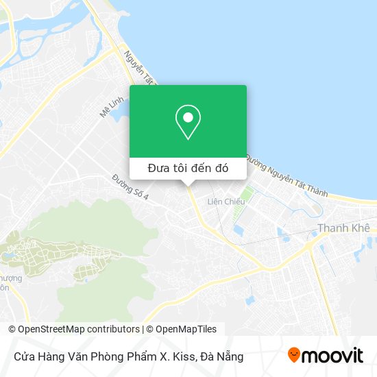 Bản đồ Cửa Hàng Văn Phòng Phẩm X. Kiss