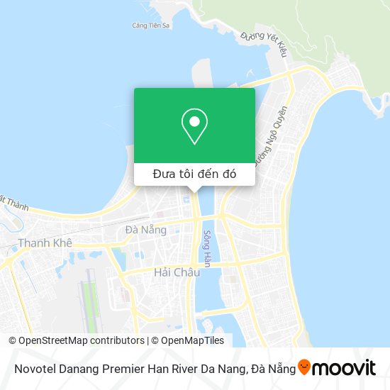 Bản đồ Novotel Danang Premier Han River Da Nang