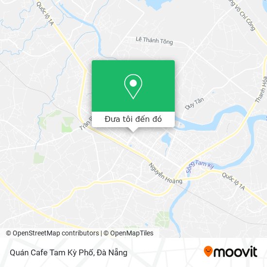 Bản đồ Quán Cafe Tam Kỳ Phố