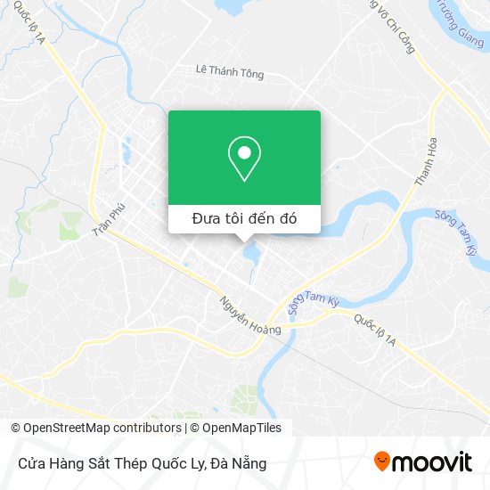 Bản đồ Cửa Hàng Sắt Thép Quốc Ly