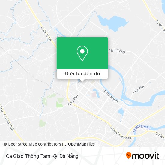 Bản đồ Ca Giao Thông Tam Kỳ