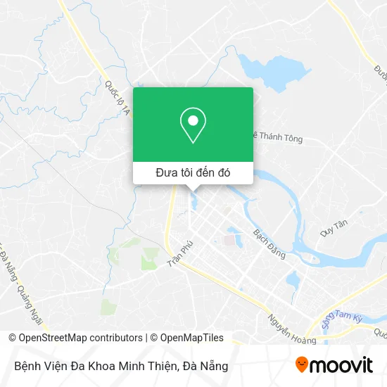 Bản đồ Bệnh Viện Đa Khoa Minh Thiện