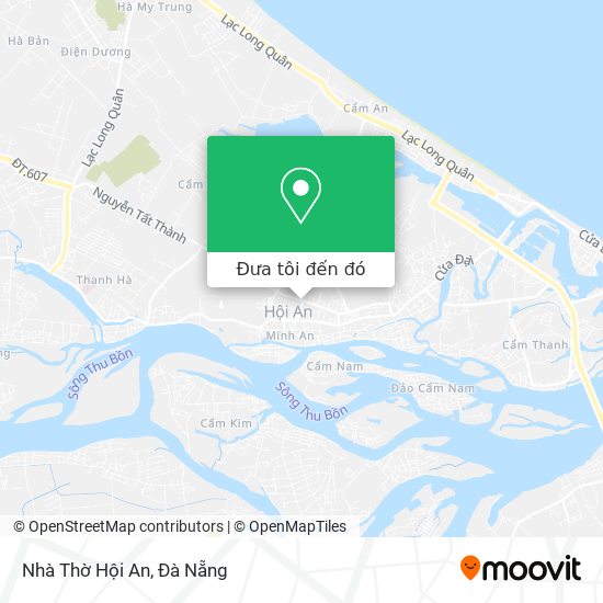 Bản đồ Nhà Thờ Hội An