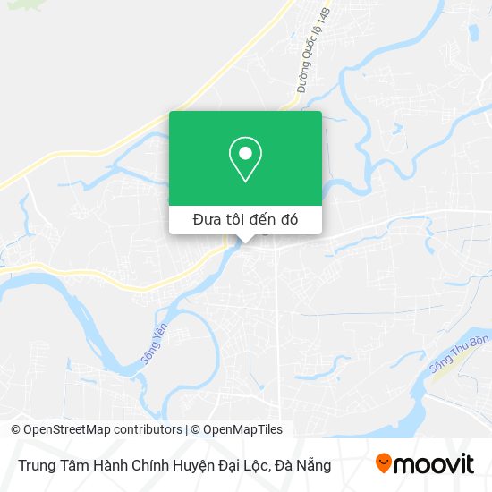 Bản đồ Trung Tâm Hành Chính Huyện Đại Lộc