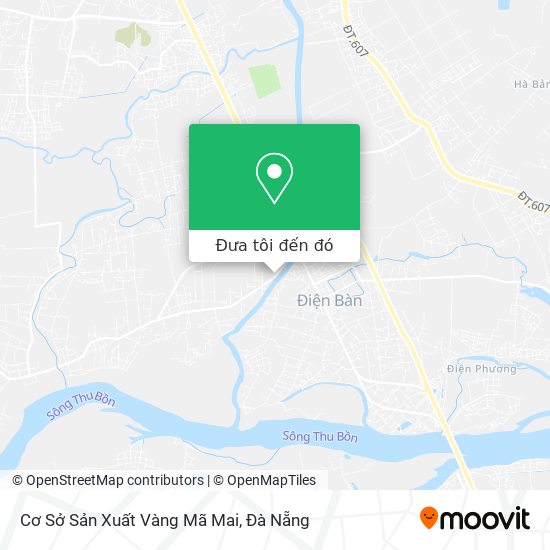 Bản đồ Cơ Sở Sản Xuất Vàng Mã Mai