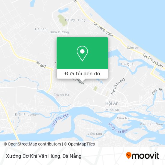 Bản đồ Xưởng Cơ Khí Văn Hùng