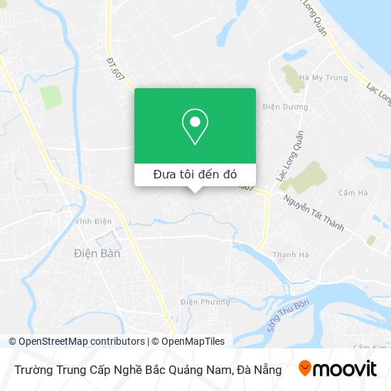 Bản đồ Trường Trung Cấp Nghề Bắc Quảng Nam