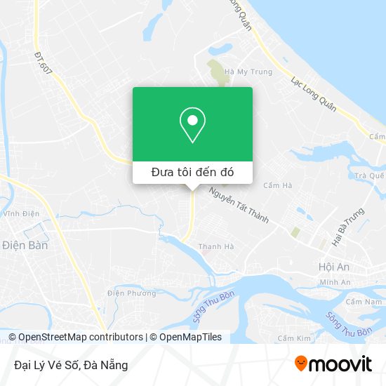 Bản đồ Đại Lý Vé Số