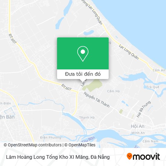Bản đồ Lâm Hoàng Long Tổng Kho XI Măng