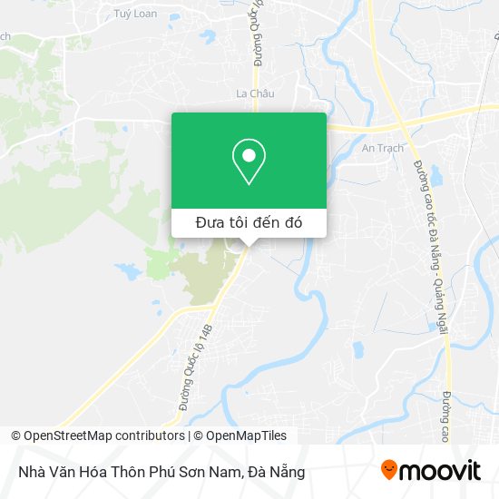 Bản đồ Nhà Văn Hóa Thôn Phú Sơn Nam
