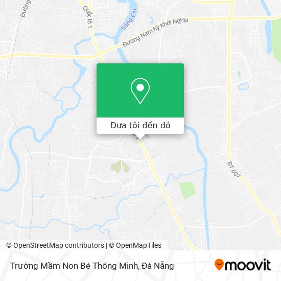 Bản đồ Trường Mầm Non Bé Thông Minh