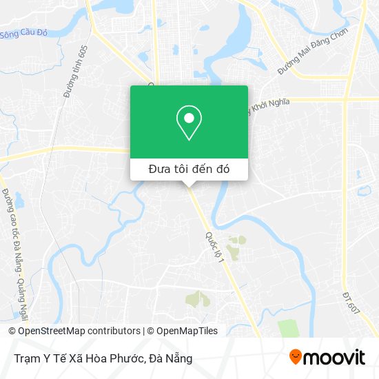 Bản đồ Trạm Y Tế Xã Hòa Phước