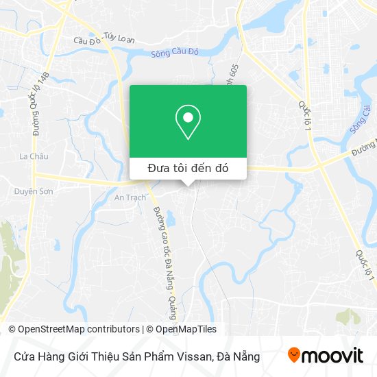 Bản đồ Cửa Hàng Giới Thiệu Sản Phẩm Vissan