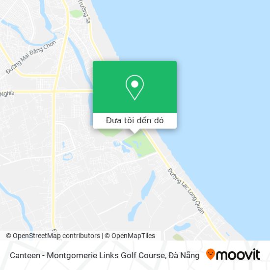Bản đồ Canteen - Montgomerie Links Golf Course