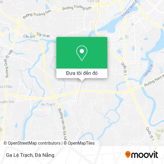 Bản đồ Ga Lệ Trạch