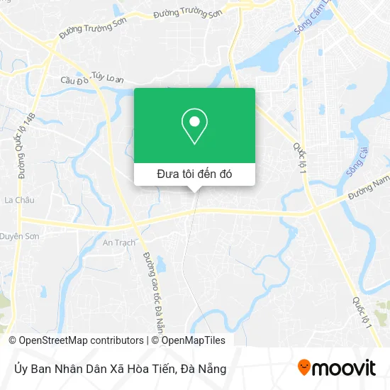 Bản đồ Ủy Ban Nhân Dân Xã Hòa Tiến