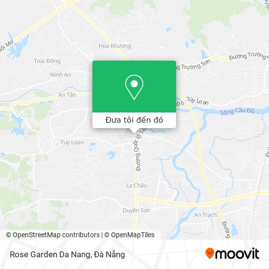 Bản đồ Rose Garden Da Nang