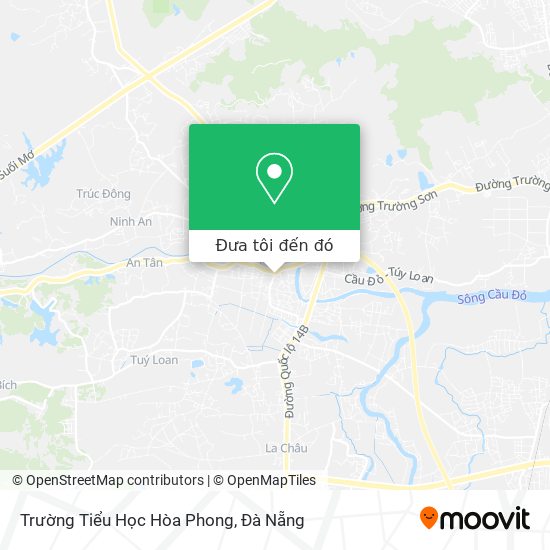 Bản đồ Trường Tiểu Học Hòa Phong