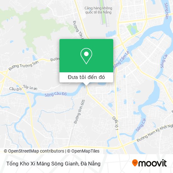 Bản đồ Tổng Kho Xi Măng Sông Gianh