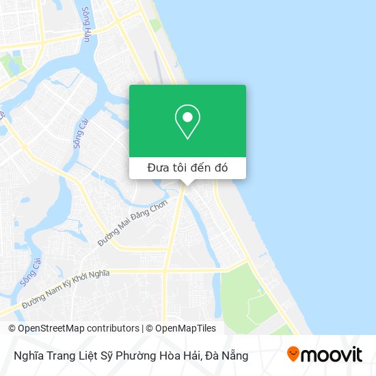 Bản đồ Nghĩa Trang Liệt Sỹ Phường Hòa Hải