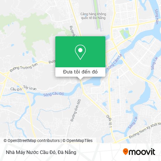 Bản đồ Nhà Máy Nước Cầu Đỏ