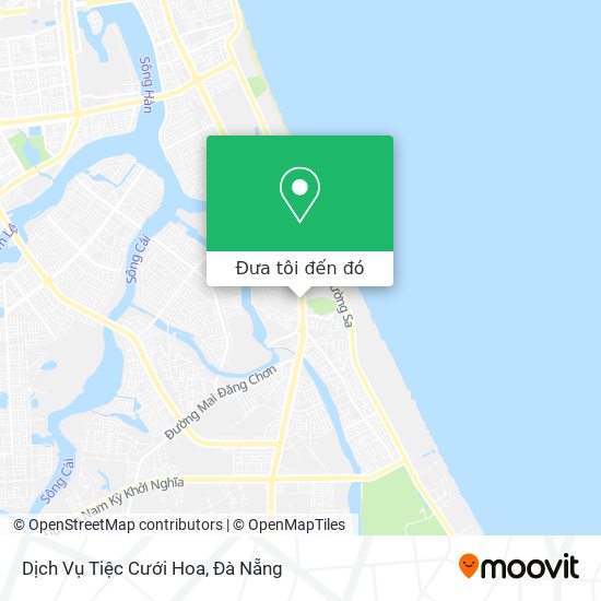 Bản đồ Dịch Vụ Tiệc Cưới Hoa