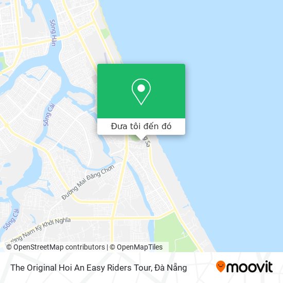 Bản đồ The Original Hoi An Easy Riders Tour