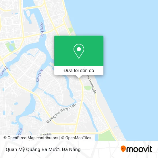 Bản đồ Quán Mỳ Quảng Bà Mười