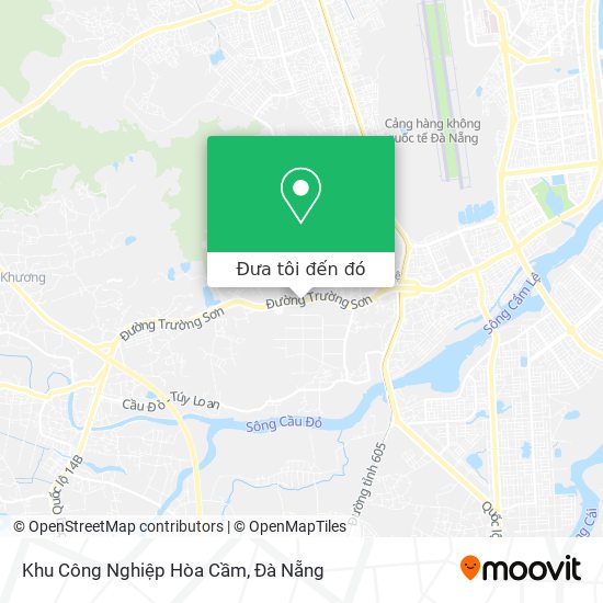 Bản đồ Khu Công Nghiệp Hòa Cầm
