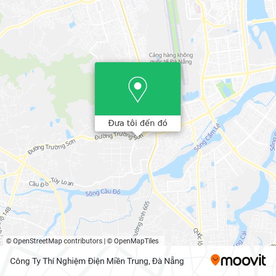 Bản đồ Công Ty Thí Nghiệm Điện Miền Trung
