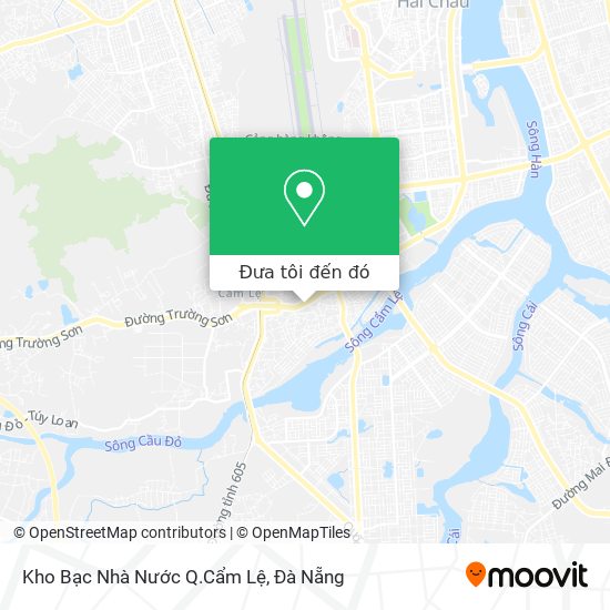 Bản đồ Kho Bạc Nhà Nước Q.Cẩm Lệ