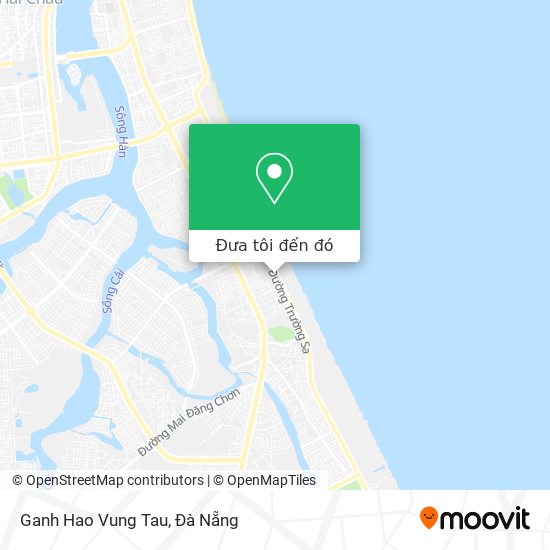 Bản đồ Ganh Hao Vung Tau