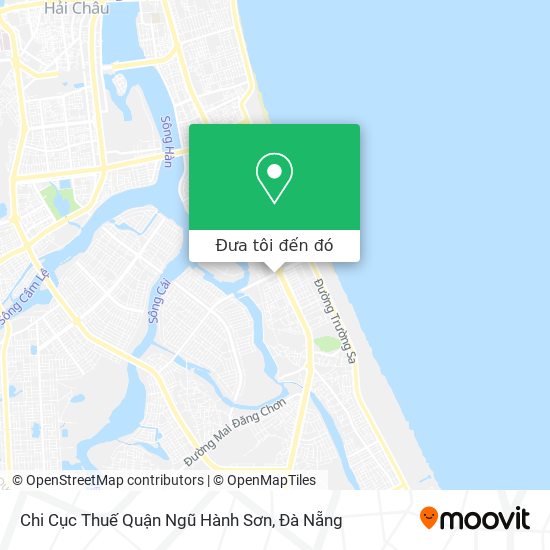 Bản đồ Chi Cục Thuế Quận Ngũ Hành Sơn
