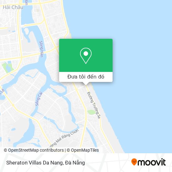 Bản đồ Sheraton Villas Da Nang