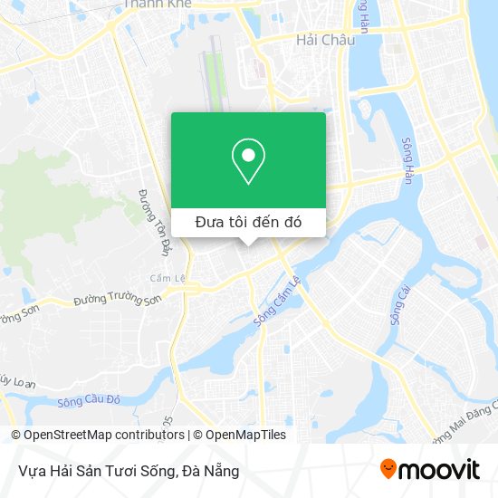 Bản đồ Vựa Hải Sản Tươi Sống