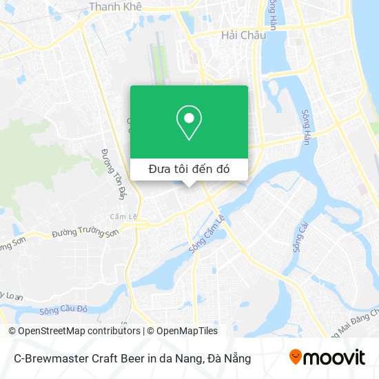 Bản đồ C-Brewmaster Craft Beer in da Nang