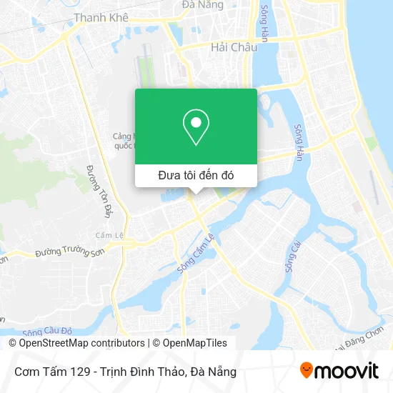 Bản đồ Cơm Tấm 129 - Trịnh Đình Thảo