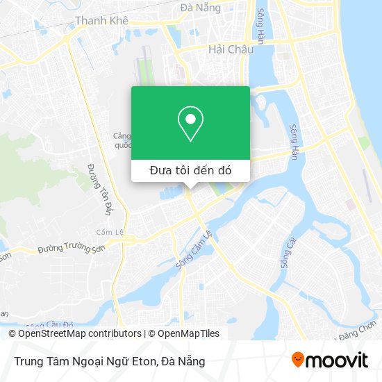 Bản đồ Trung Tâm Ngoại Ngữ Eton