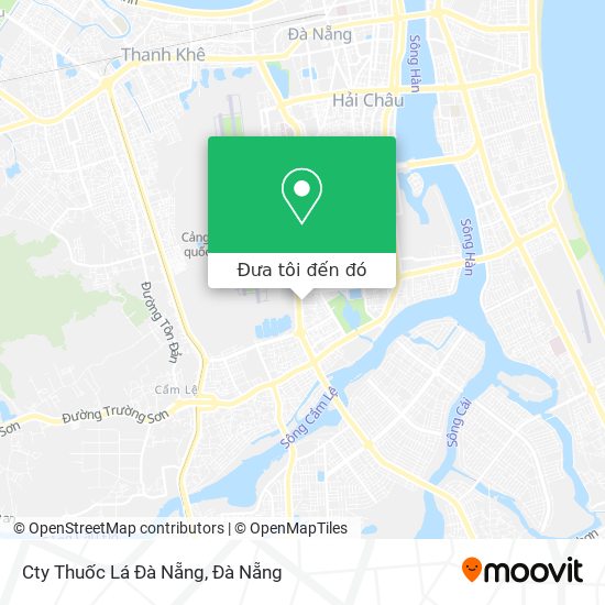 Bản đồ Cty Thuốc Lá Đà Nẵng
