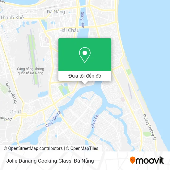 Bản đồ Jolie Danang Cooking Class