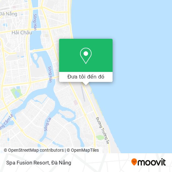 Bản đồ Spa Fusion Resort