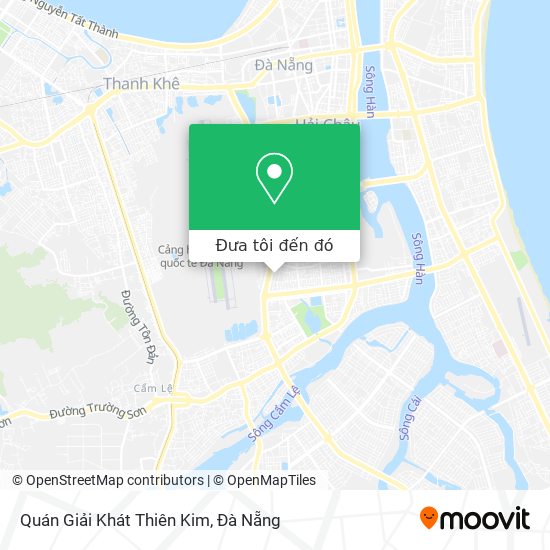 Bản đồ Quán Giải Khát Thiên Kim