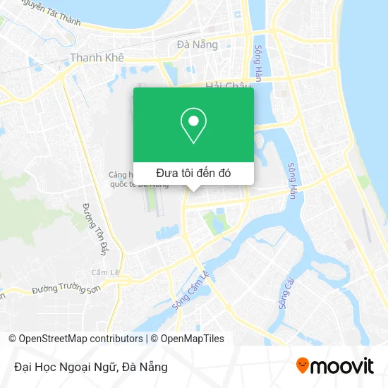 Bản đồ Đại Học Ngoại Ngữ