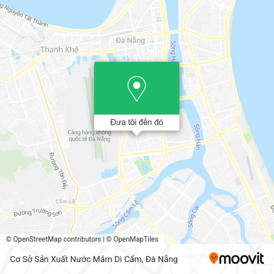 Bản đồ Cơ Sở Sản Xuất Nước Mắm Dì Cẩm